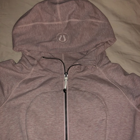 lululemon athletica Tops - Lululemon Scuba Heathered Butter Pink 8